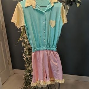 Vintage Style Pastel Romper Dolls Kill